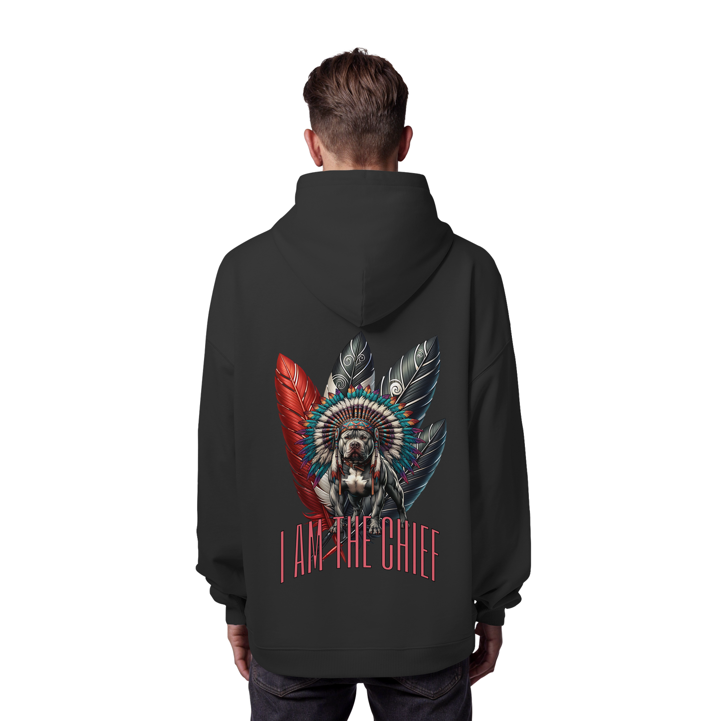 I am the Chief - Organic Oversize Hoodie