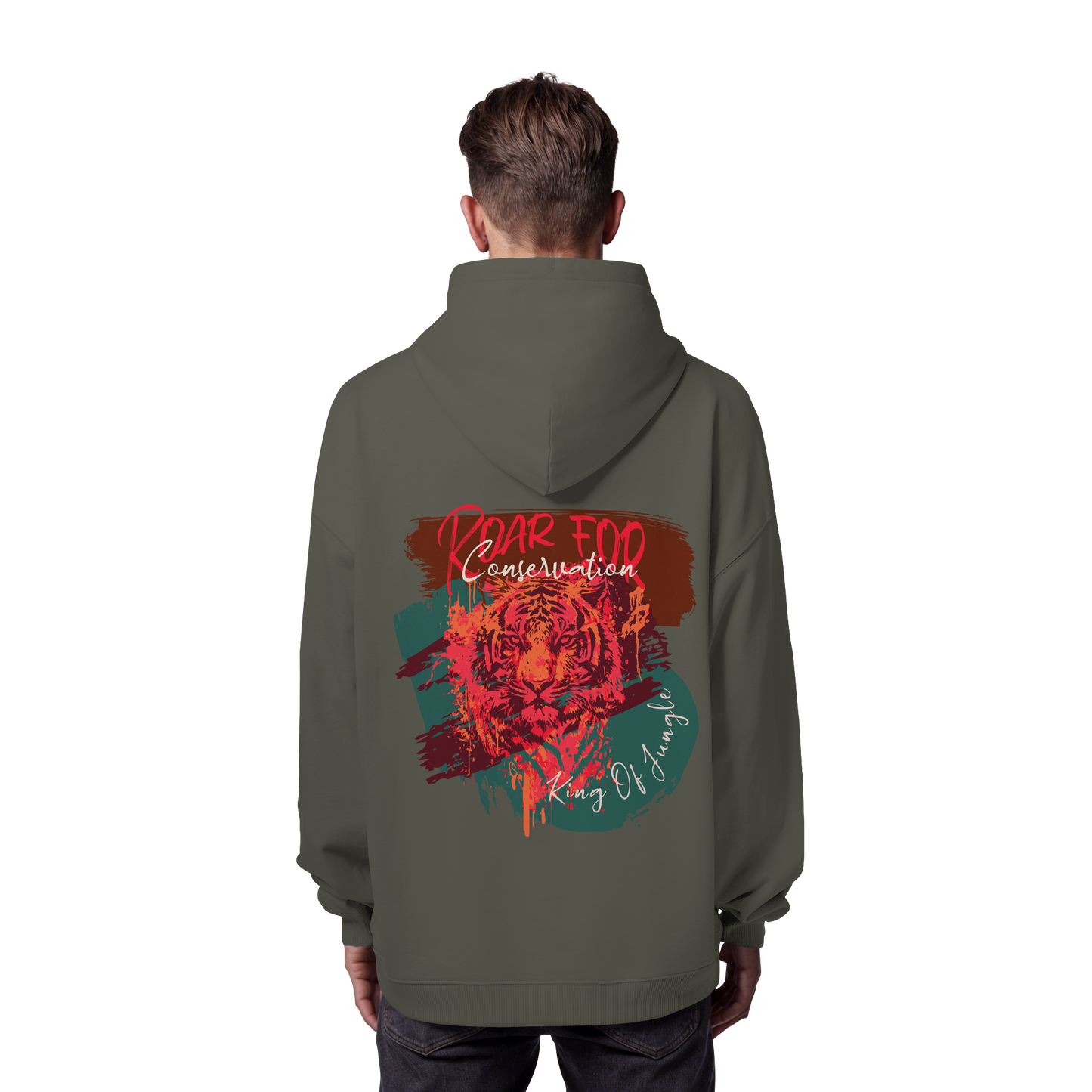 King Of Jungle Candy - Organic Oversize Hoodie