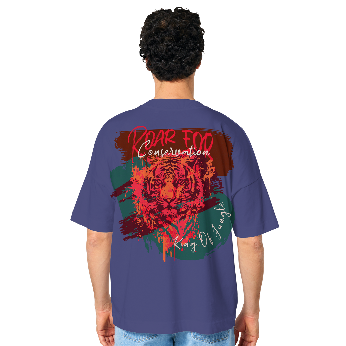 King Of Jungle Candy - Organic Oversize Shirt