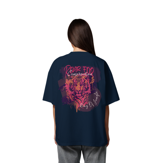King Of Jungle Lilac / Oversize Shirt