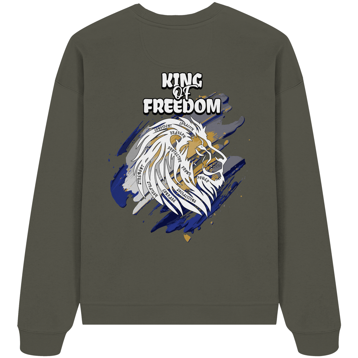 King of Freedom - Organic Oversize Sweatshirt