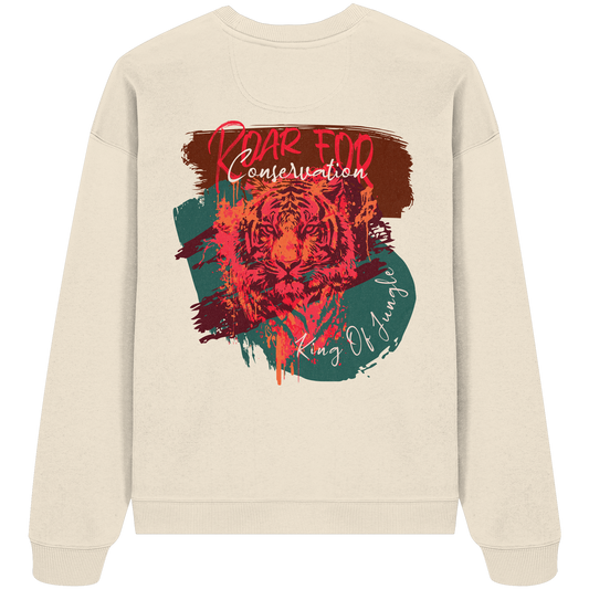 King Of Jungle Candy - Organic Oversize Sweatshirt