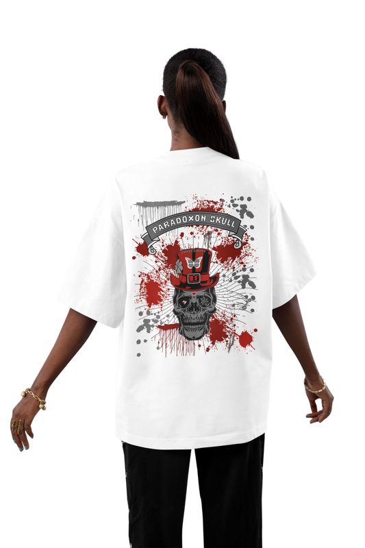Red Paradox Skull / Oversize Shirt