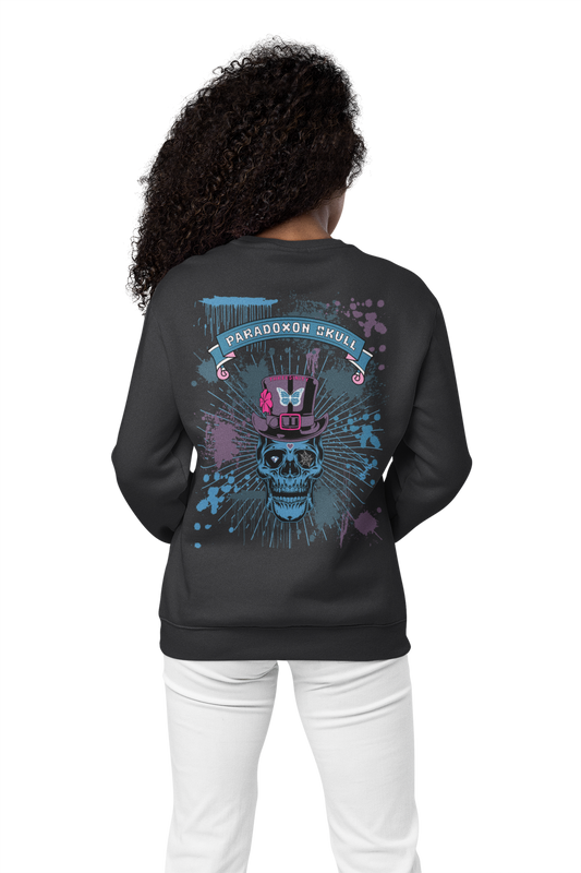 Blue Paradoxon Skull / Oversize Sweatshirt