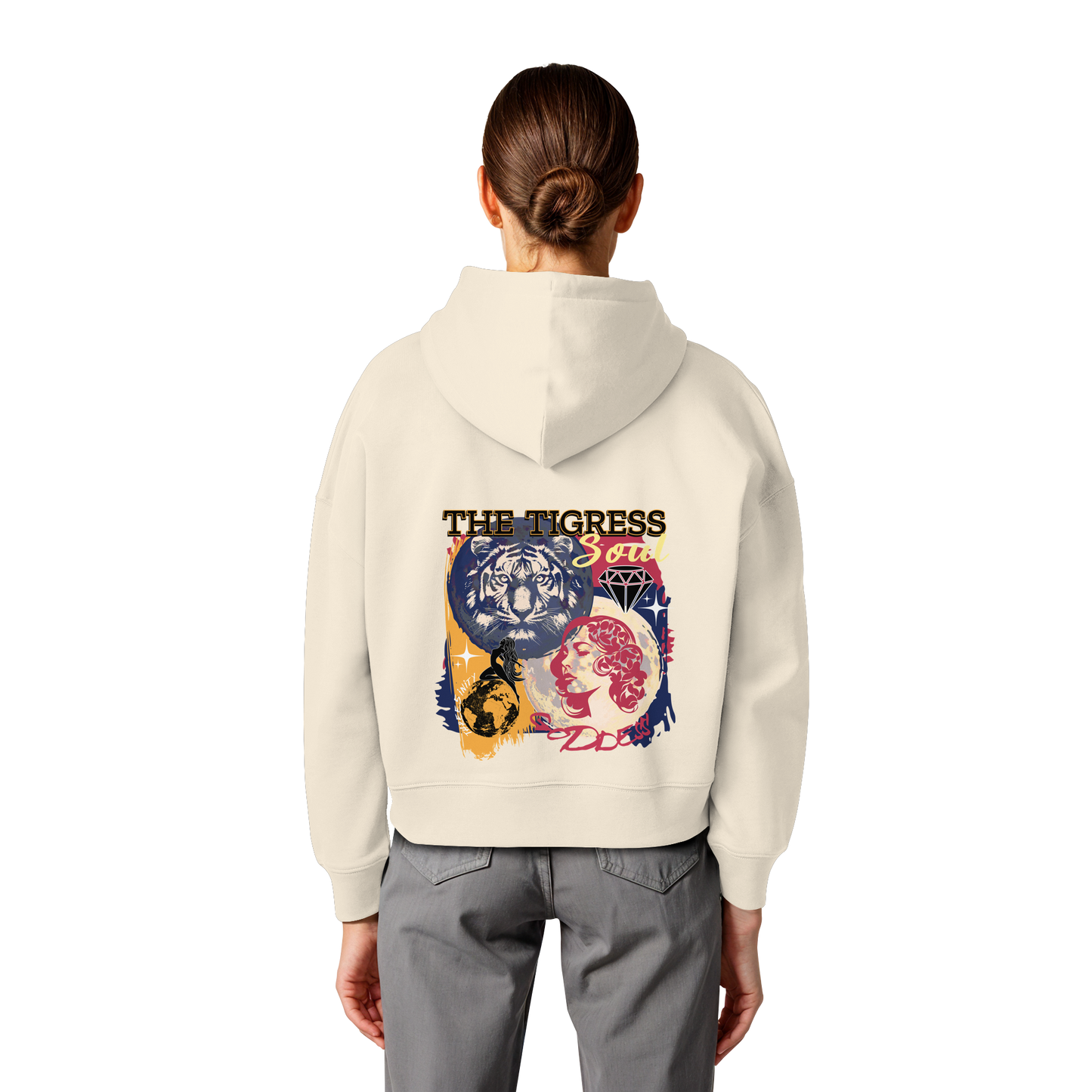 The Tigress Soul / Women's Boxcut Hoodie