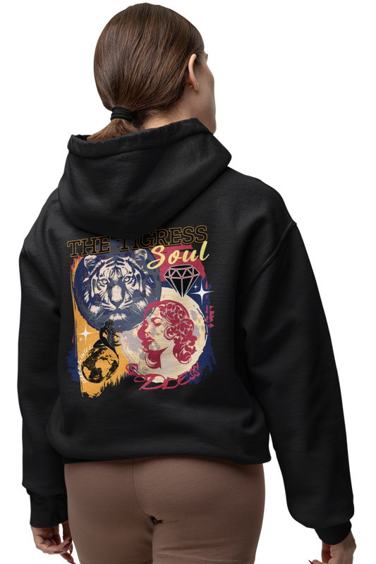 The Tigress Soul / Damen Boxcut Hoodie