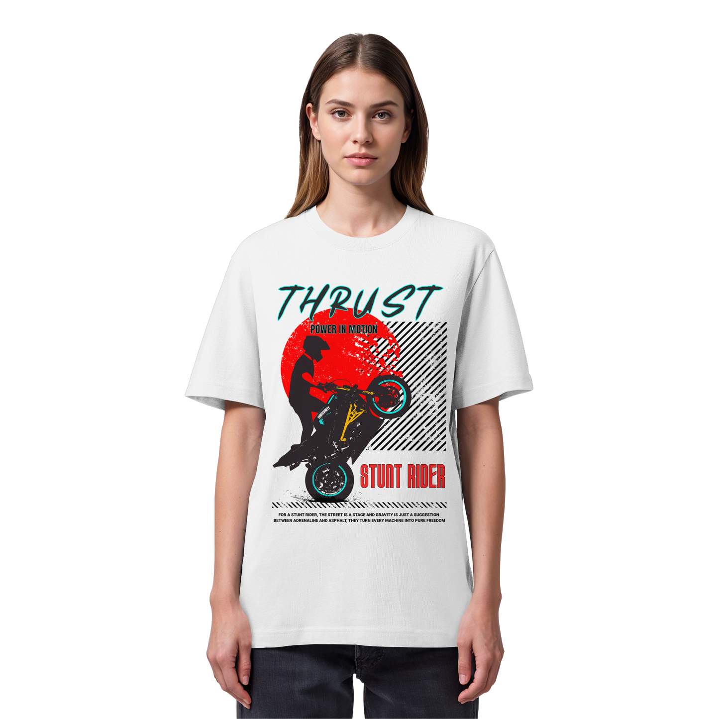 Stunt Rider / Heavy T-Shirt