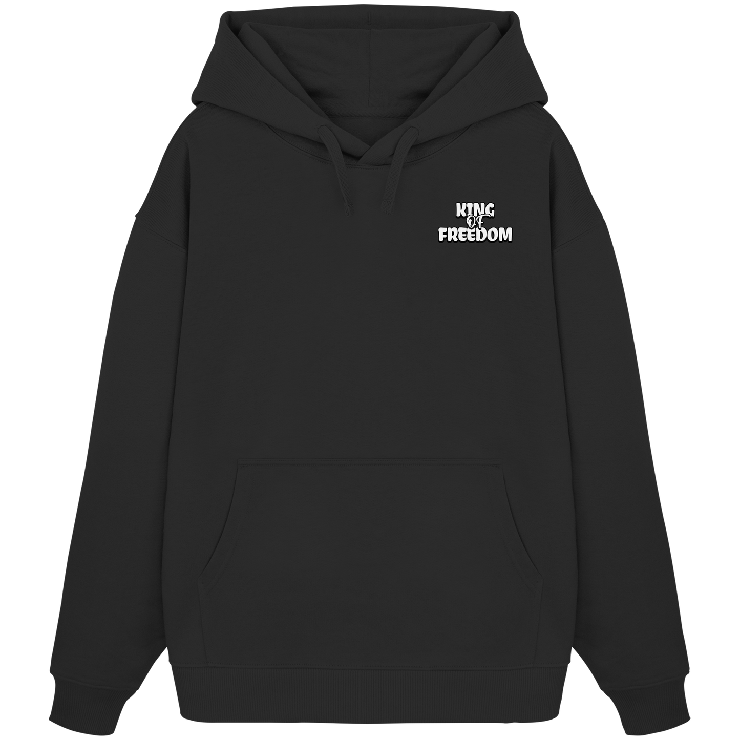 King of Freedom - Organic Oversize Hoodie
