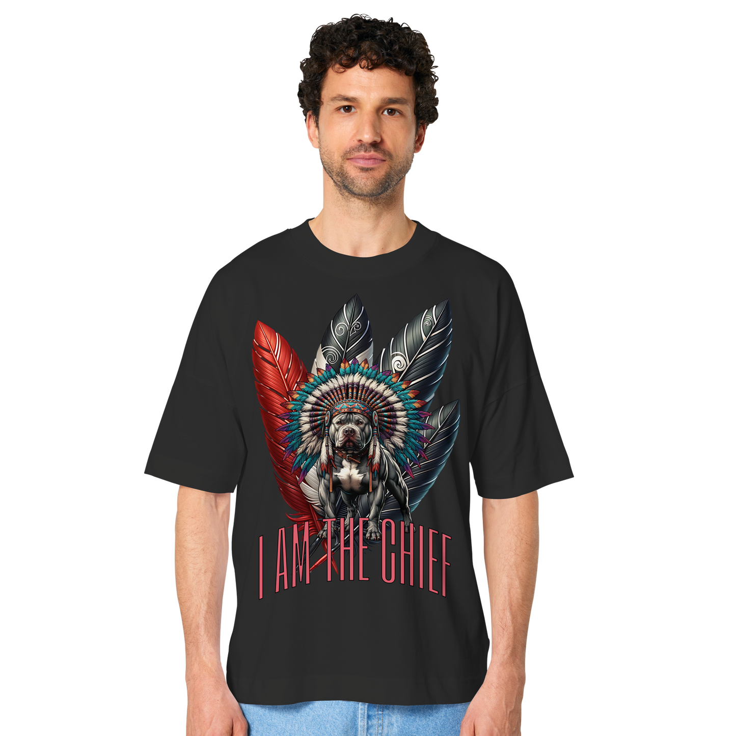 I am the Chief - Organic Oversize Shirt