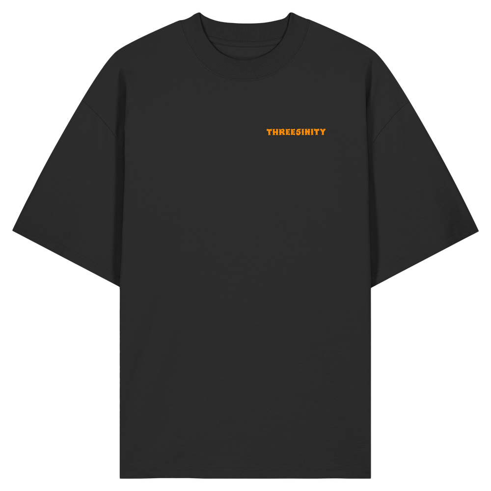 Orange Paradoxon Skull / Oversize Shirt