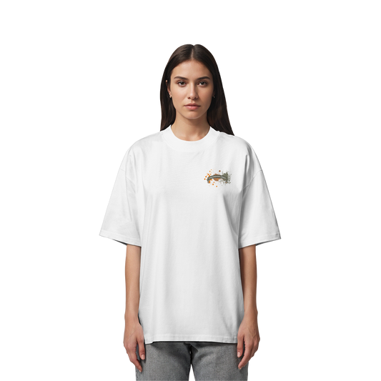 Green Paradox Skull / Oversize Shirt