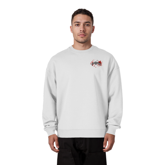 Red Paradox Skull / Oversize Sweatshirt