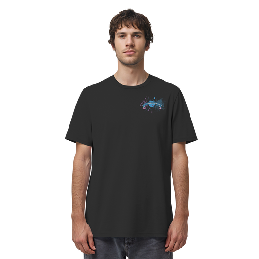 Blue Paradoxon Skull - Organic Shirt