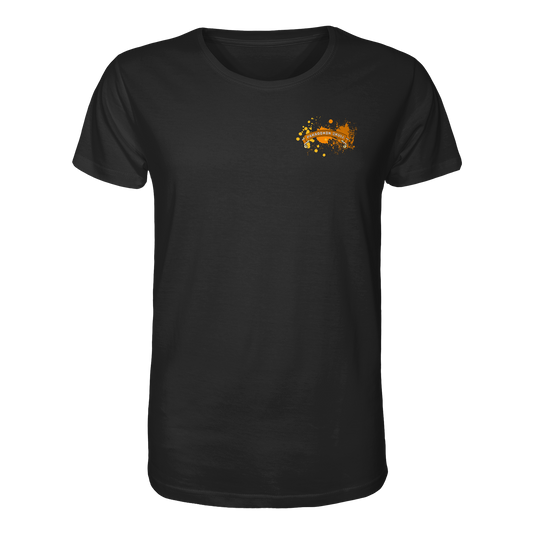Orange Paradox Skull / T-Shirt