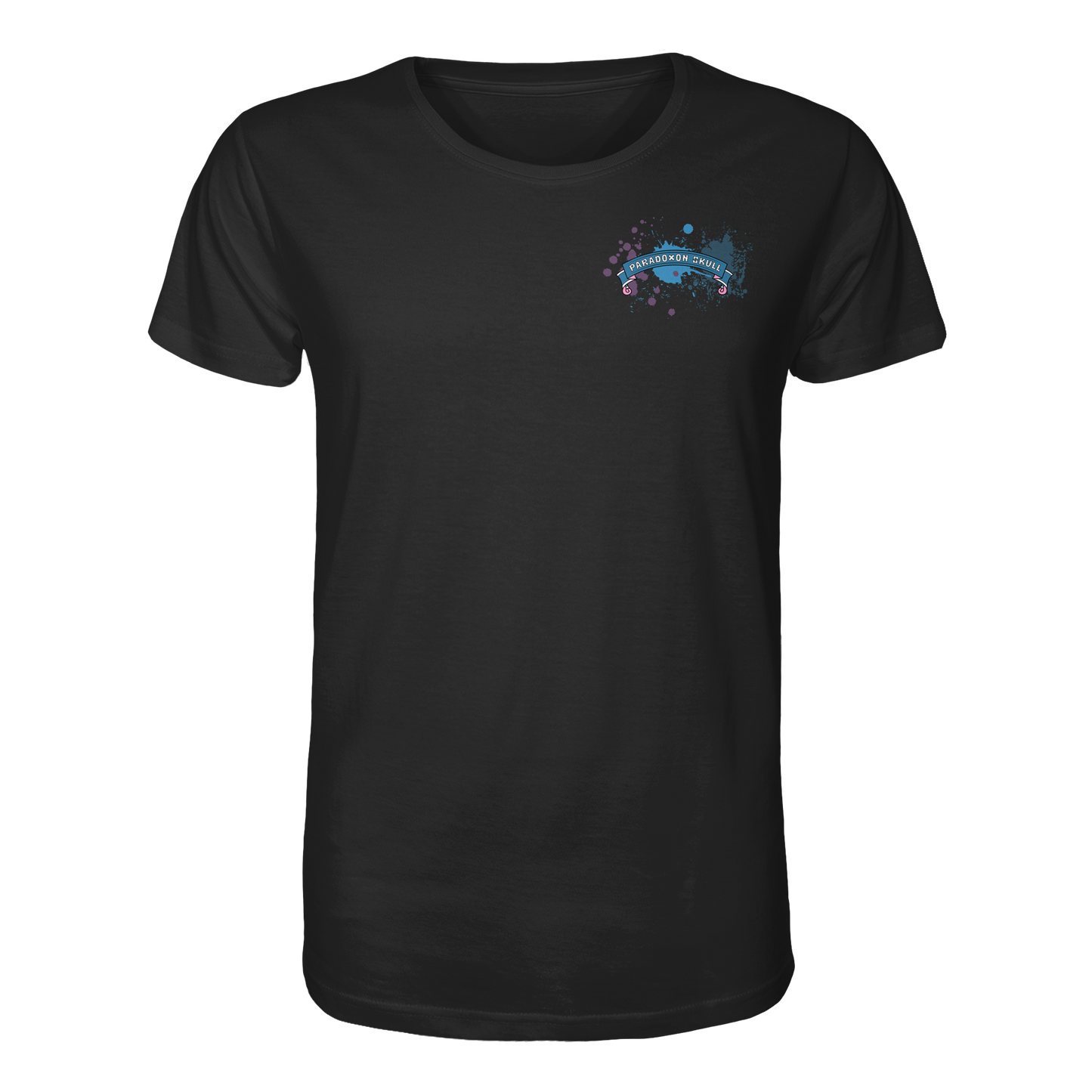 Blue Paradoxon Skull - Organic Shirt