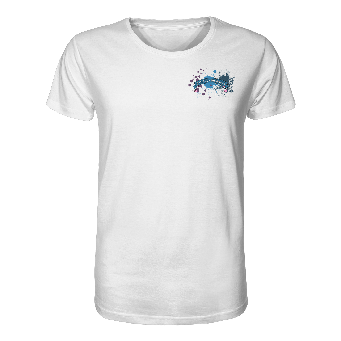 Blue Paradoxon Skull - Organic Shirt