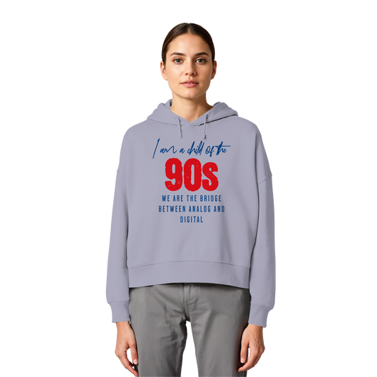 Child of the 90s / Women's Boxcut Hoodie