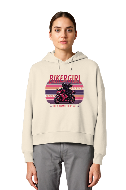 Bikergirl / Women's Boxcut Hoodie