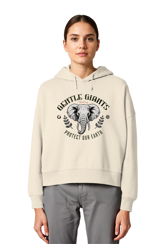 Gentle Giants / Damen Boxcut Hoodie