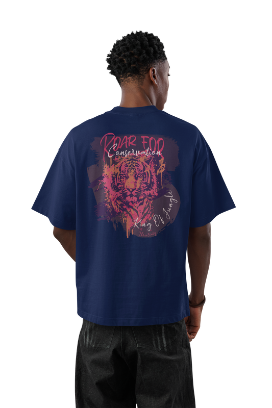 King Of Jungle Lilac / Oversize Shirt