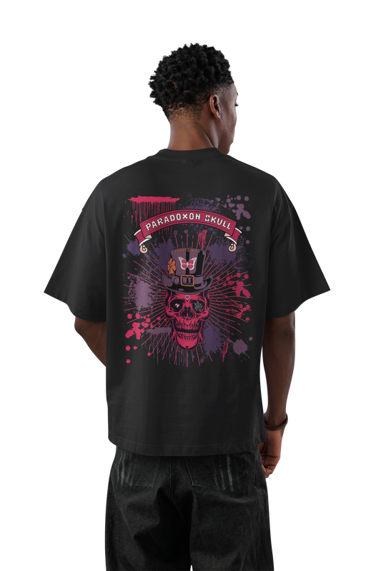 Violet Paradox Skull / Oversize Shirt