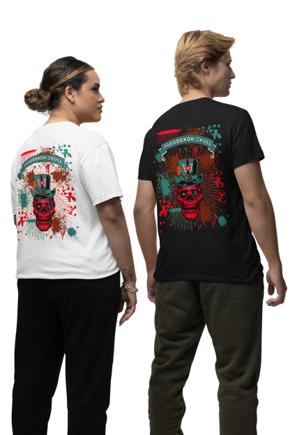 Turquoise Paradoxon Skull / T-Shirt