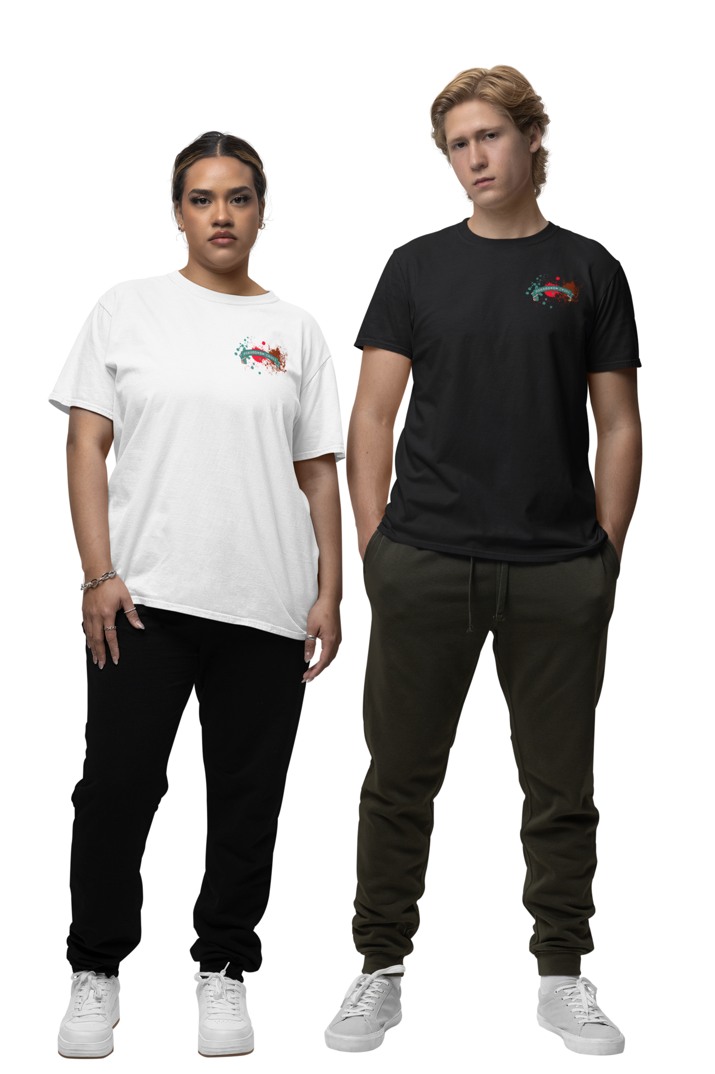 Turquoise Paradoxon Skull / T-Shirt