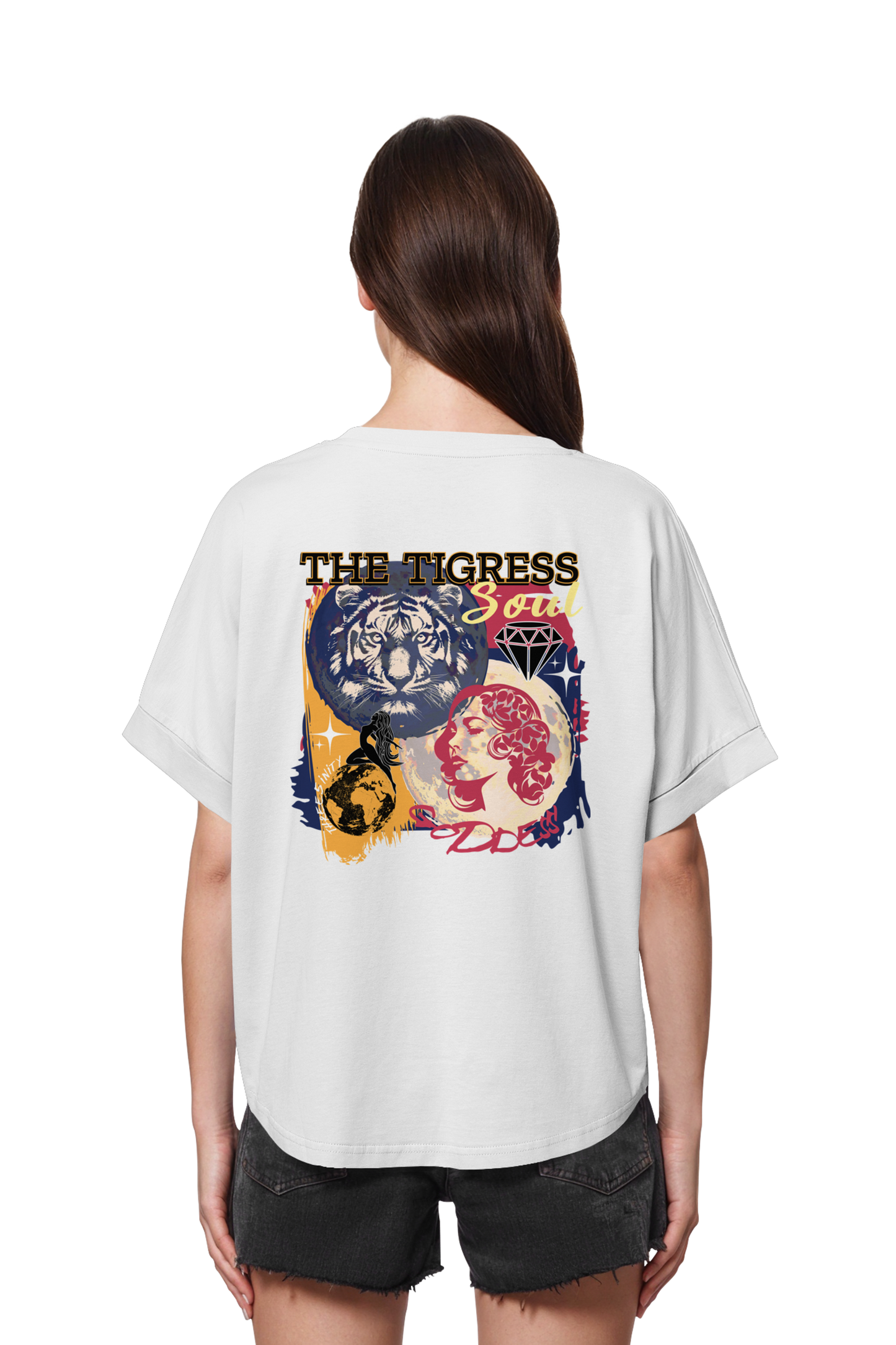 The Tigress Soul / Ladies Oversize Shirt