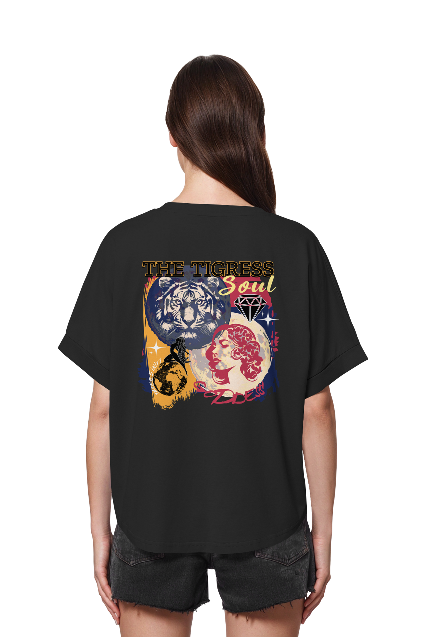 The Tigress Soul / Ladies Oversize Shirt