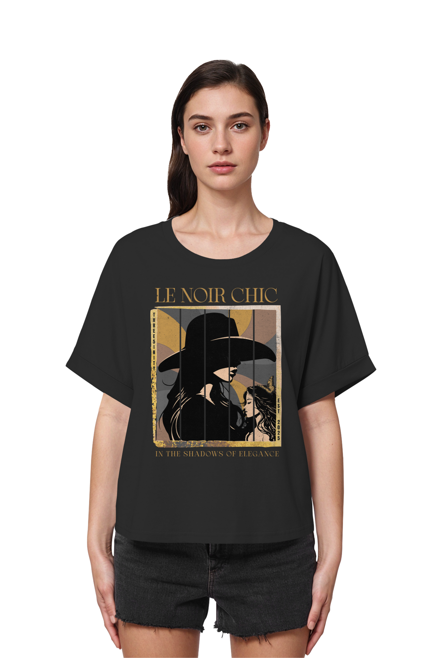 Le Noir Chic / Ladies Oversize Shirt