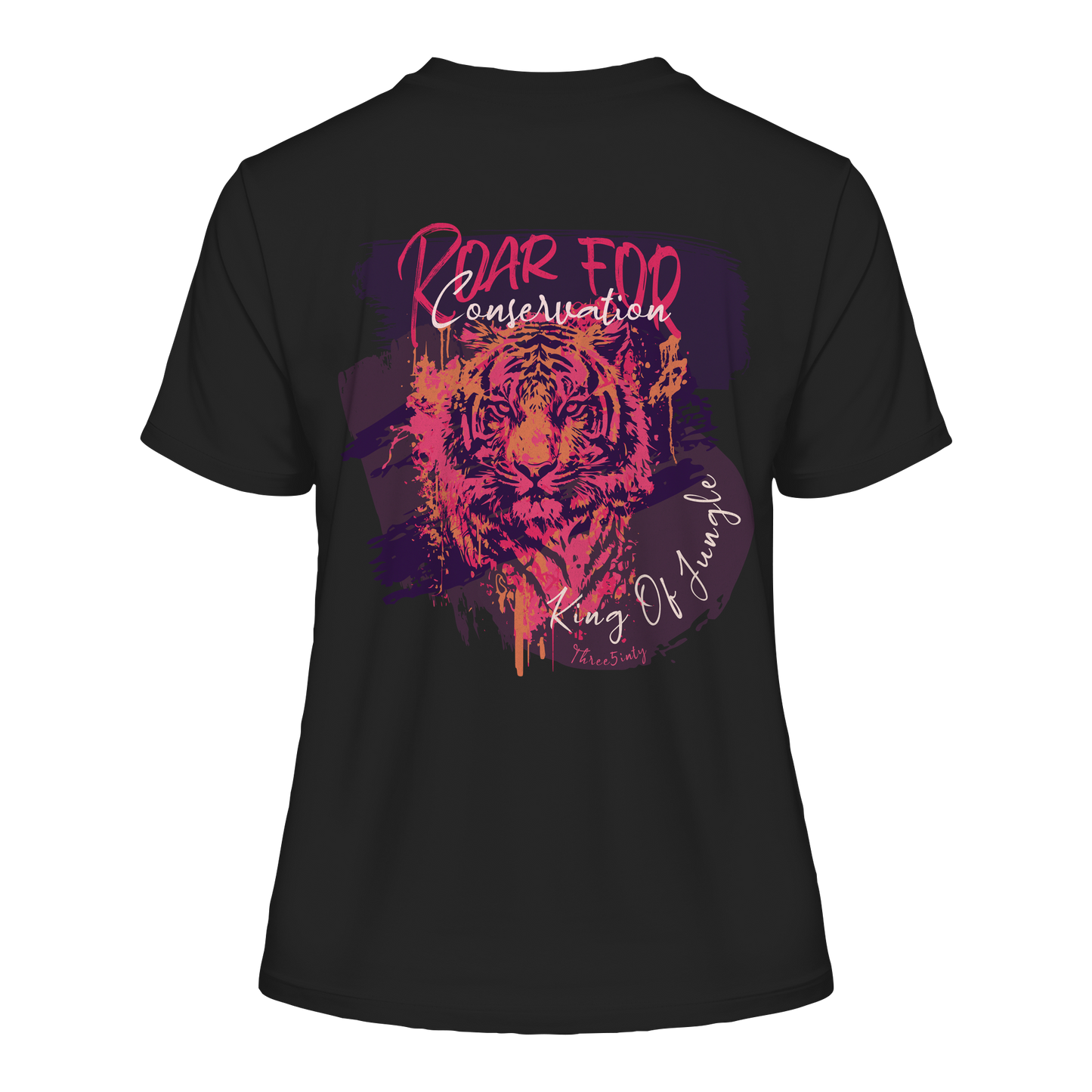 King Of Jungle Lilac / Fitted Ladies Shirt