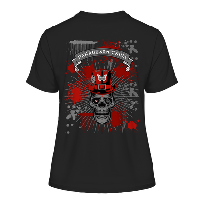 Red Paradoxon Skull / Fitted Ladies Shirt