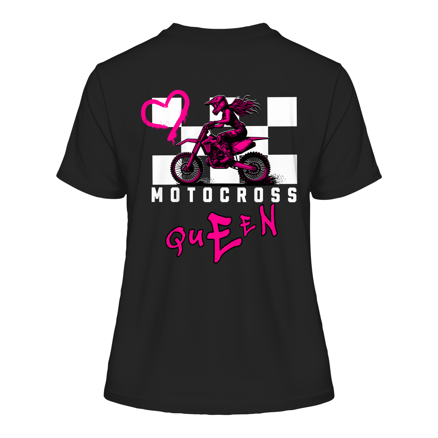 Motocross Queen / Fitted Ladies Shirt