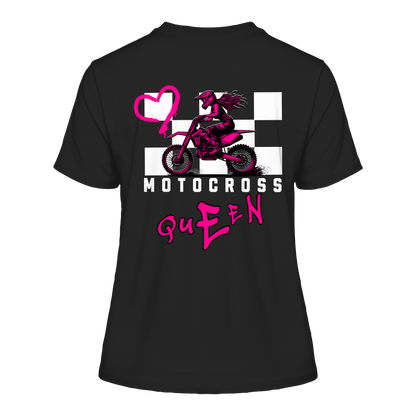 Motocross Queen / Fitted Ladies Shirt