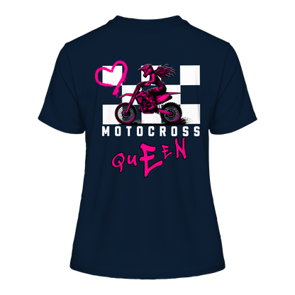 Motocross Queen / Fitted Ladies Shirt