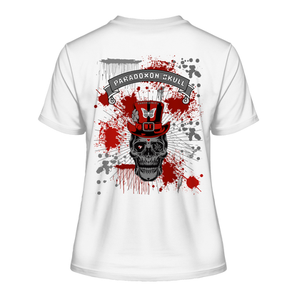 Red Paradoxon Skull / Fitted Ladies Shirt