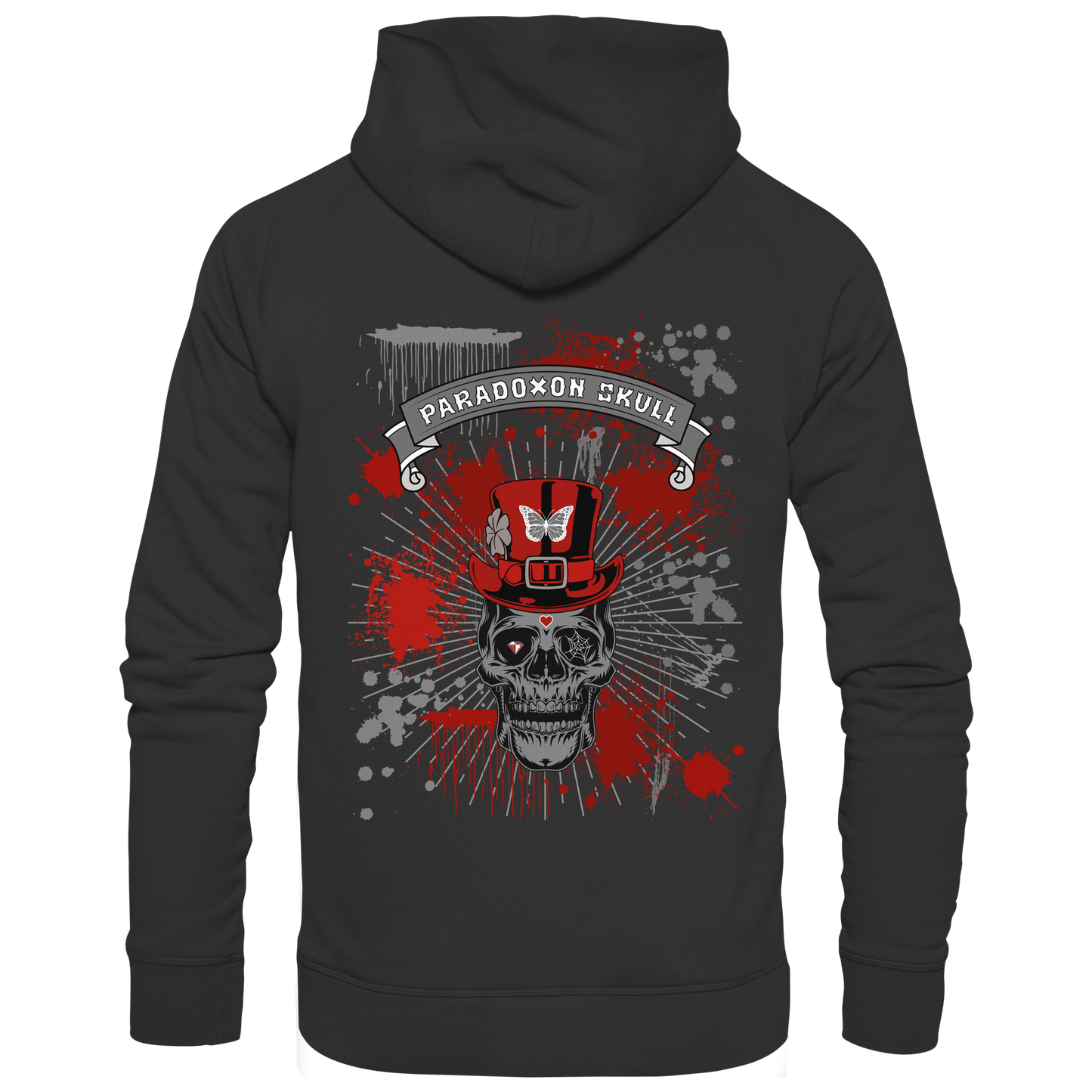 Red Paradox Skull / Basic Hoodie