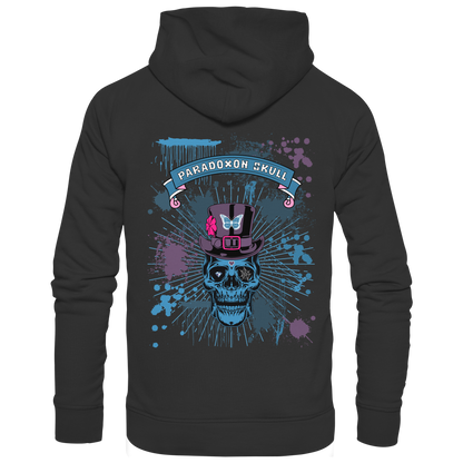 Blue Paradox Skull / Basic Hoodie