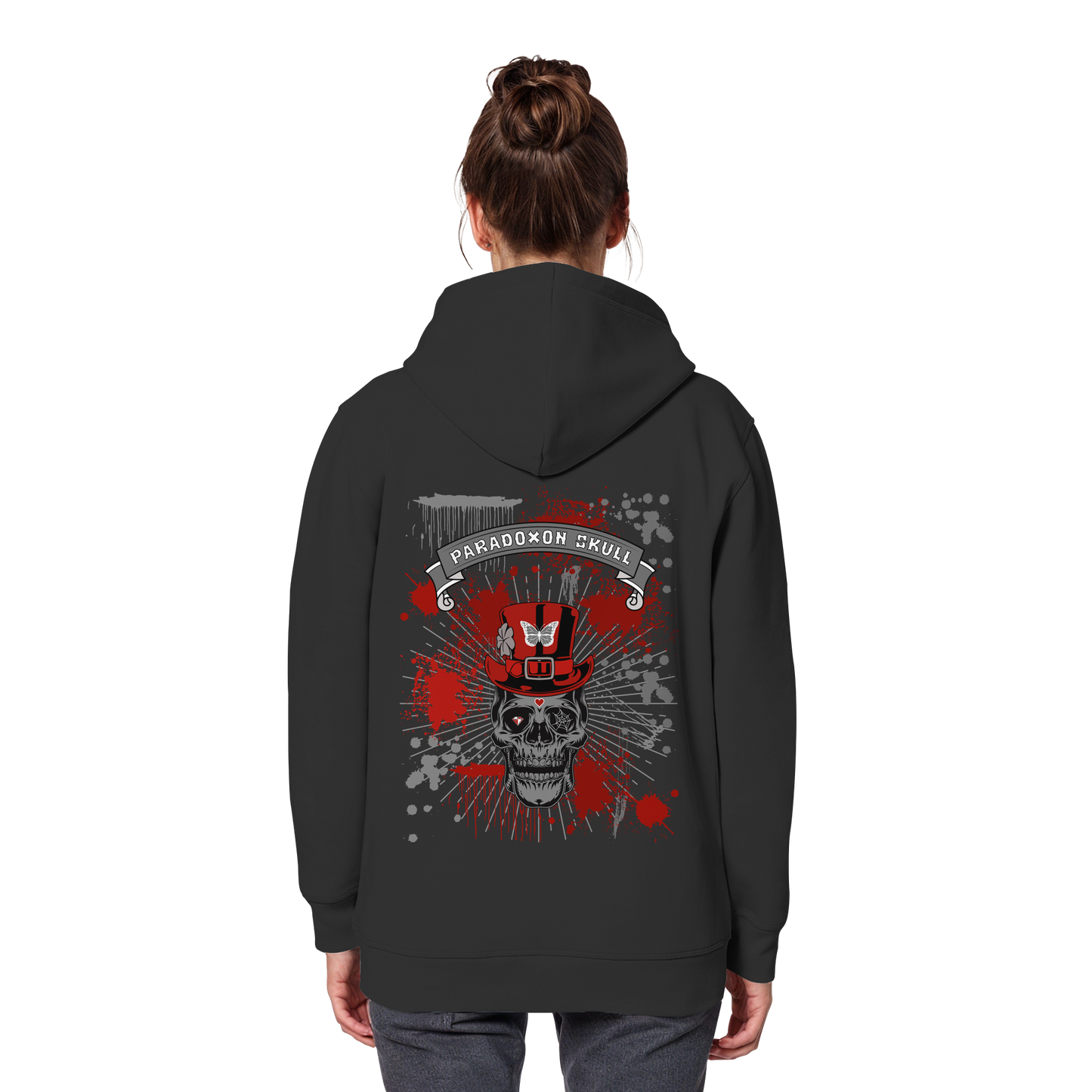 Red Paradox Skull / Basic Hoodie