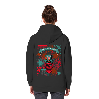 Turquoise Paradox Skull / Basic Hoodie
