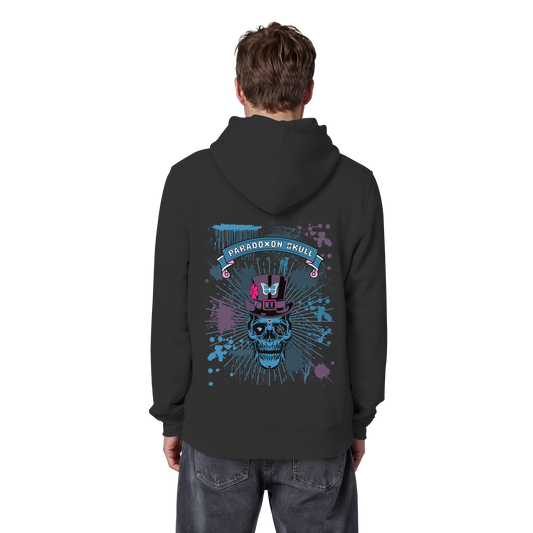 Blue Paradox Skull / Basic Hoodie