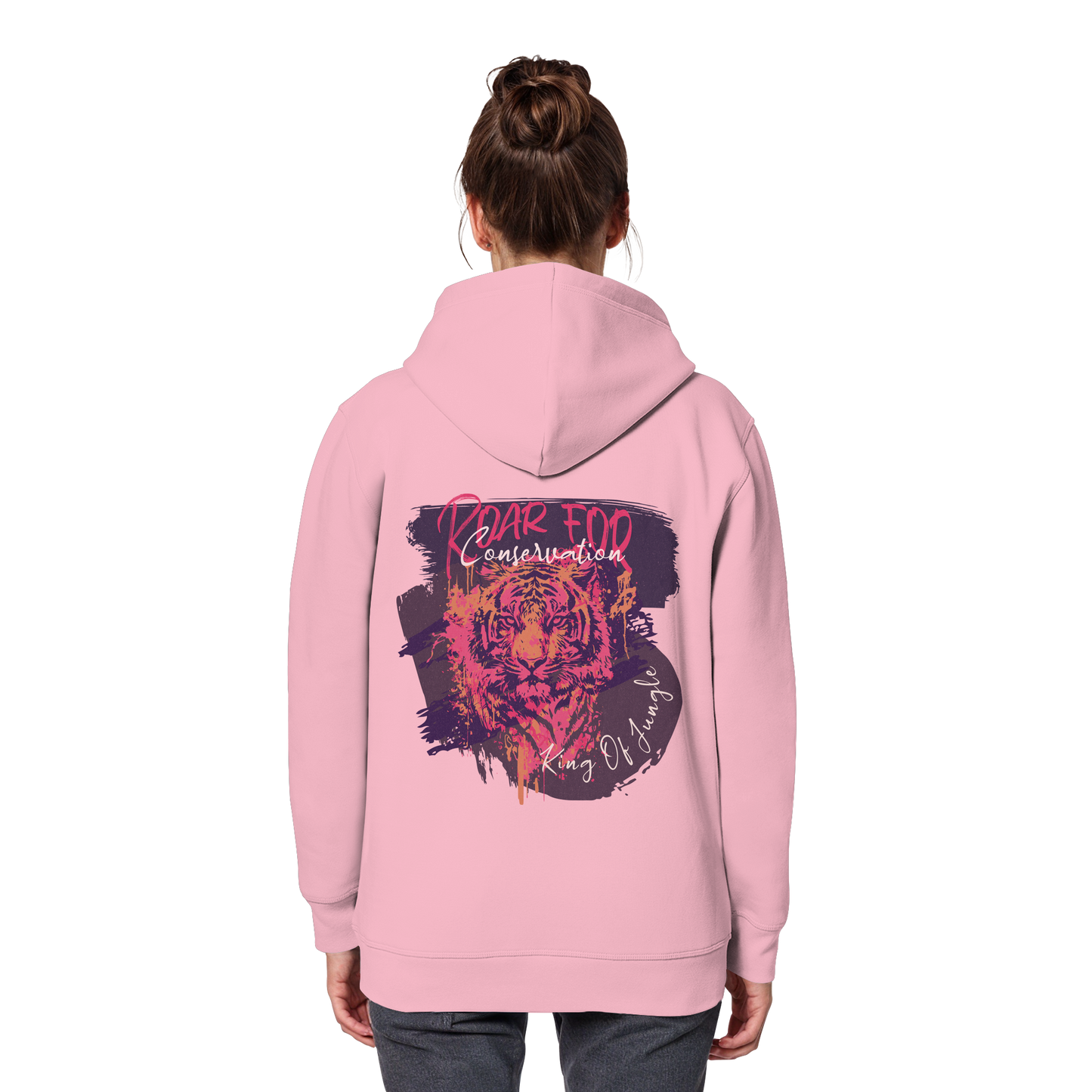 King Of Jungle Lilac / Basic Hoodie