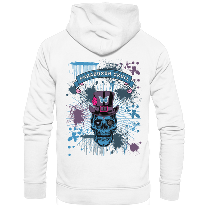 Blue Paradox Skull / Basic Hoodie