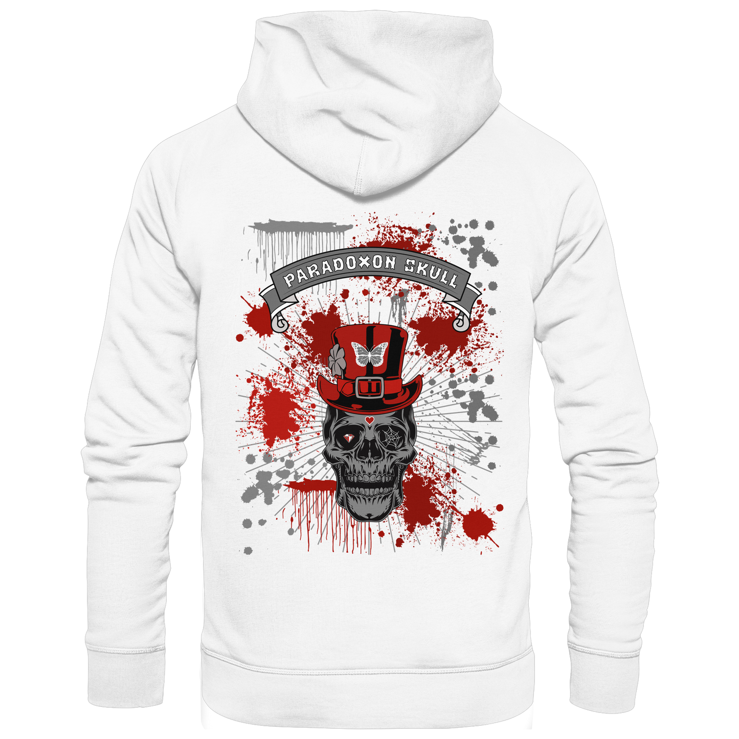 Red Paradox Skull / Basic Hoodie