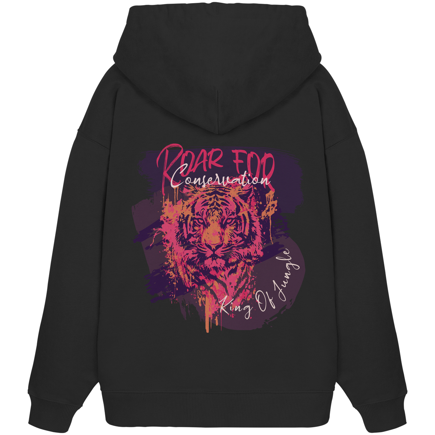 King Of Jungle  - Organic Oversize Hoodie