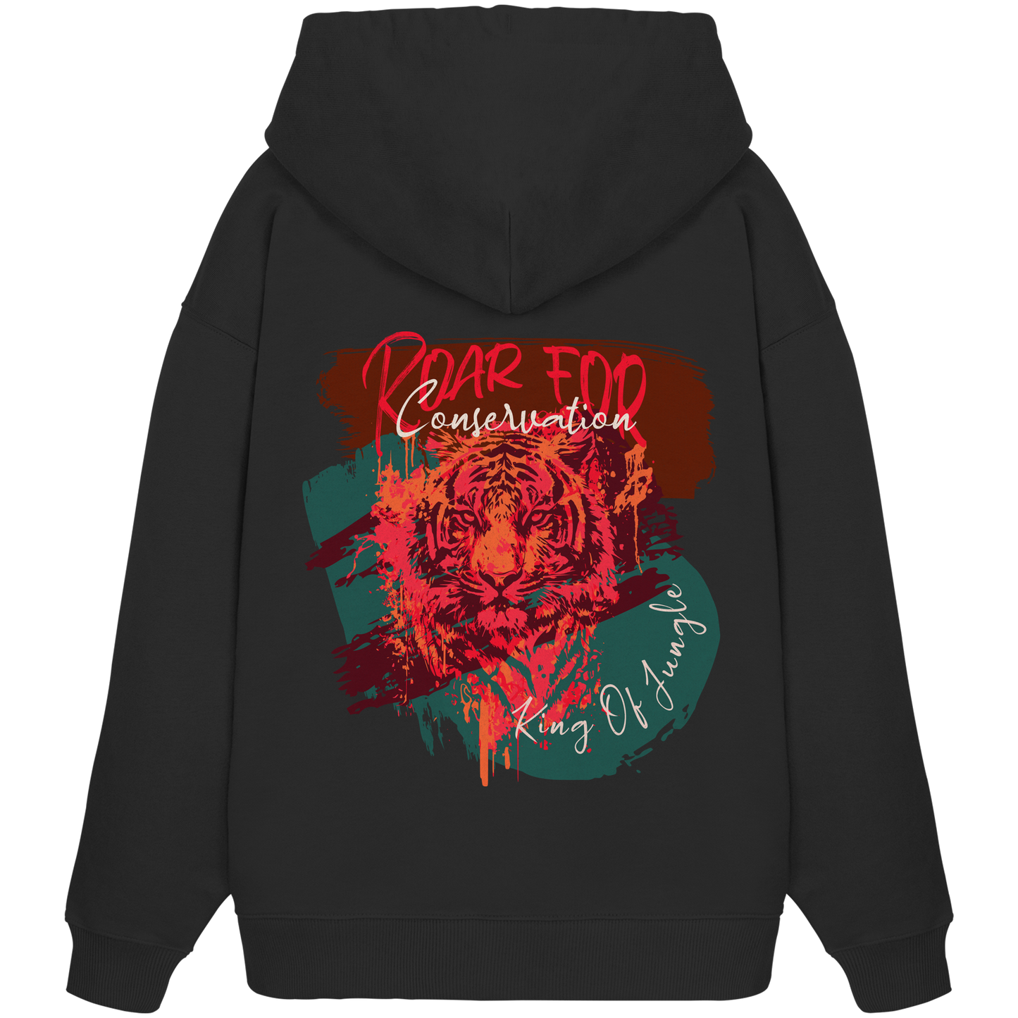 King Of Jungle Candy - Organic Oversize Hoodie