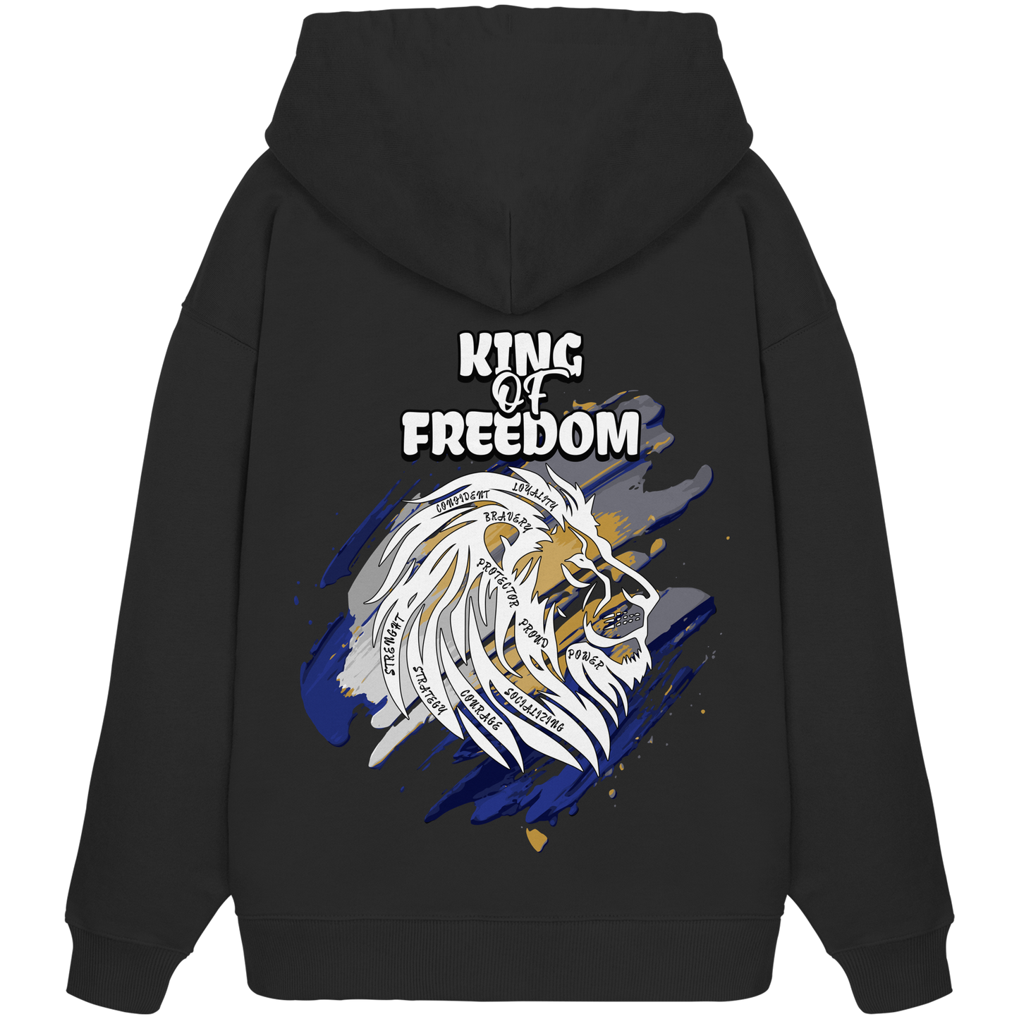 King of Freedom - Organic Oversize Hoodie