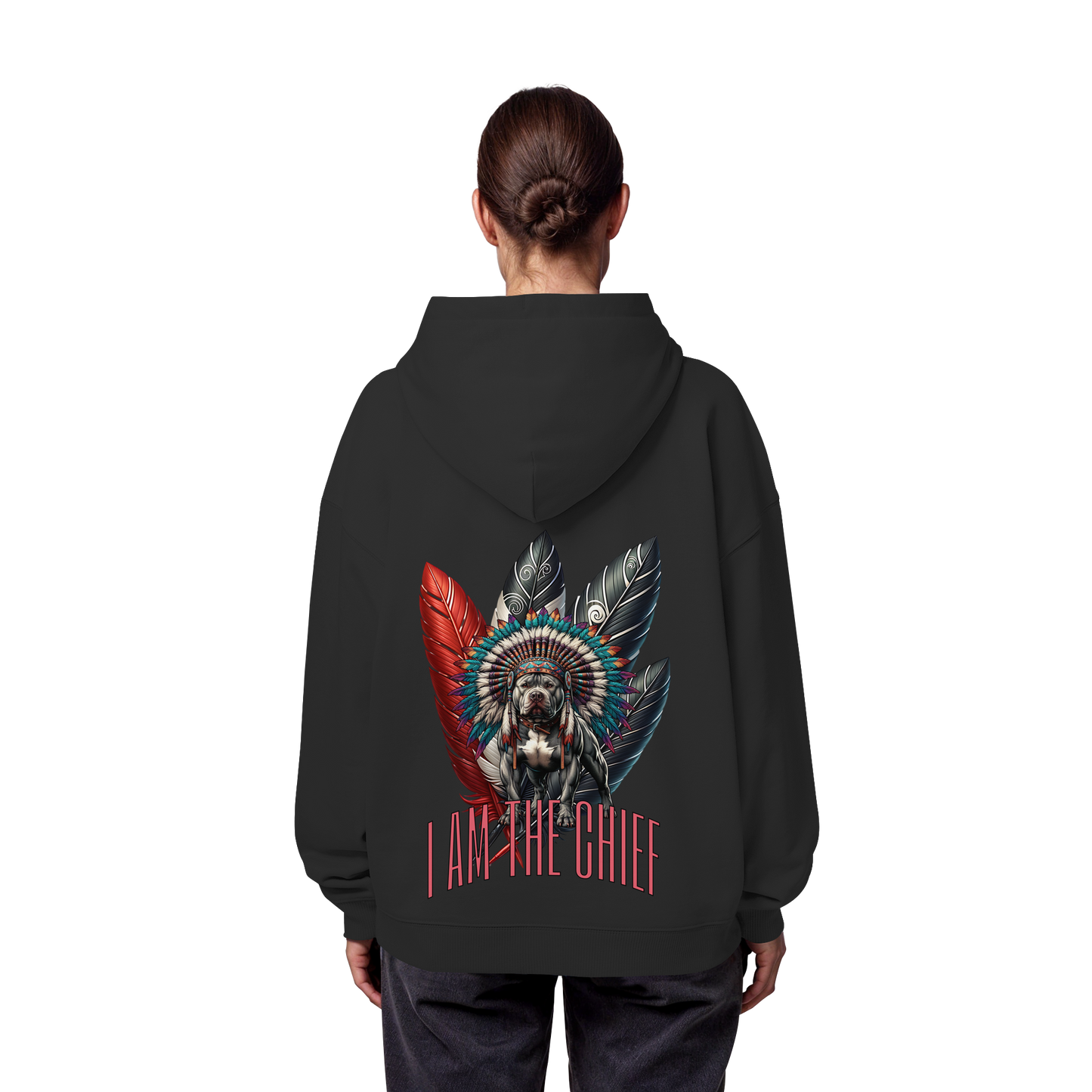 I am the Chief - Organic Oversize Hoodie