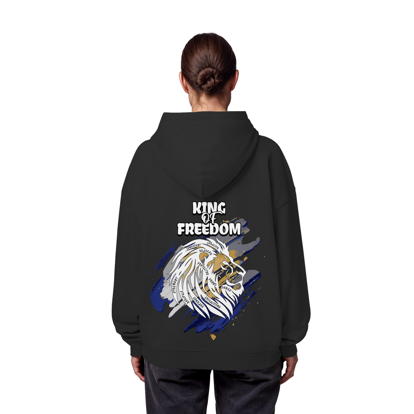 King of Freedom - Organic Oversize Hoodie