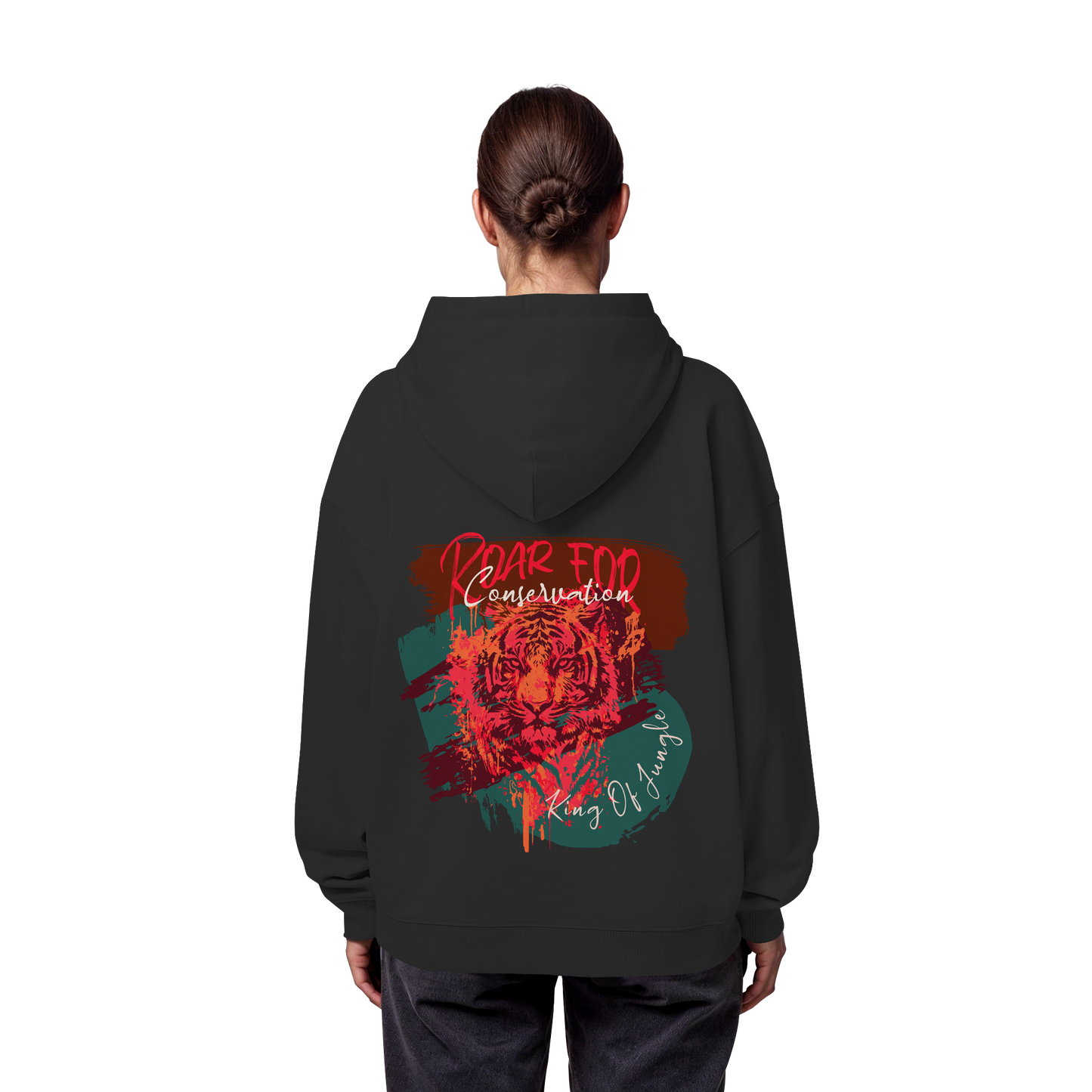 King Of Jungle Candy - Organic Oversize Hoodie